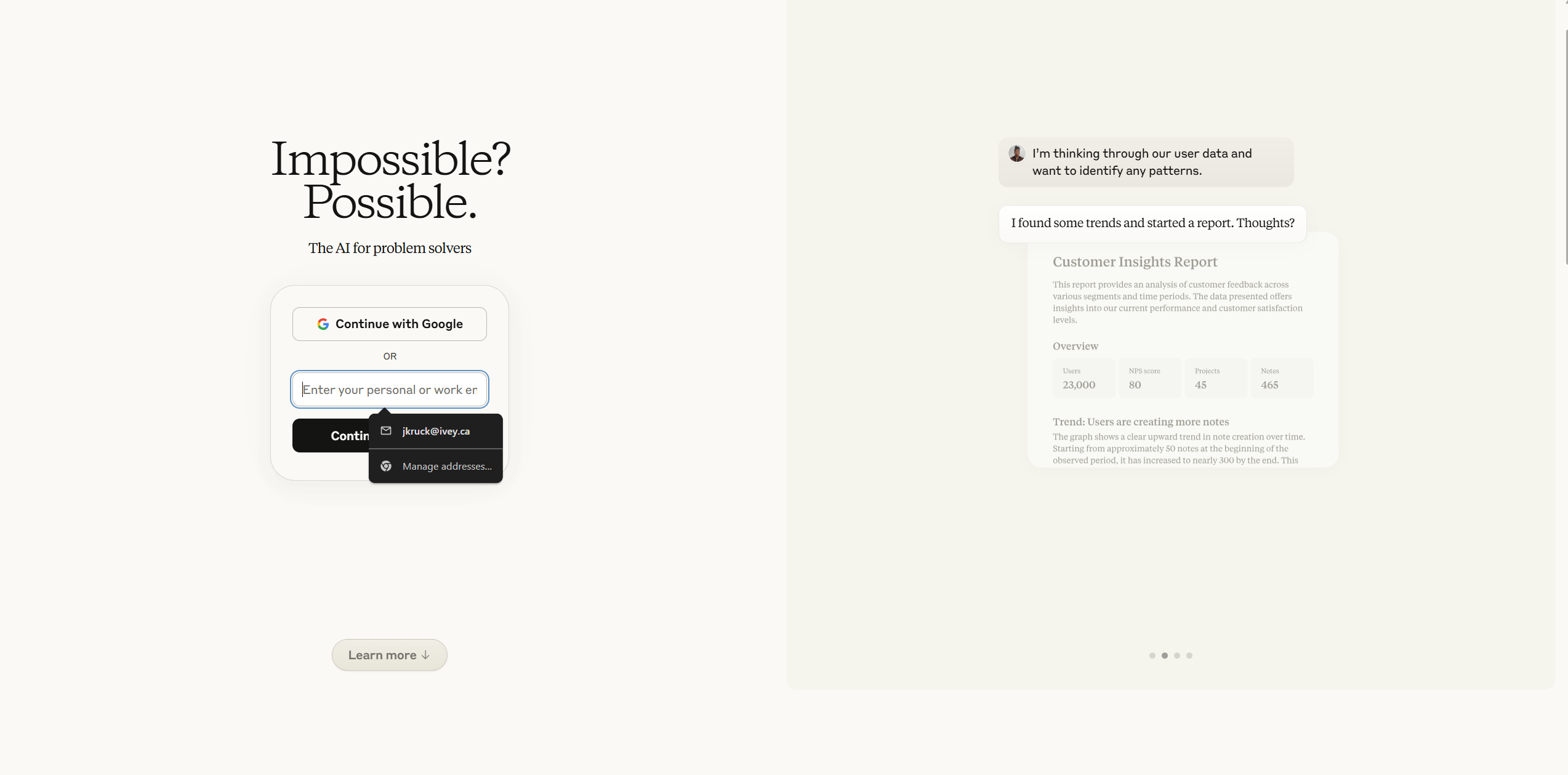 Anthropic Console signup page with account creation form and authentication options